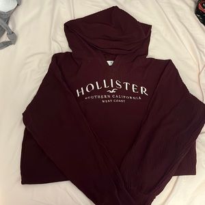 Hollister cropped sweater